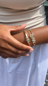 Ethereal Diamond Chic Link Bracelet