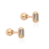 Ethereal Caress Diamond Studs