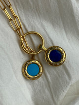 Ayla Charm Vermeil Necklace