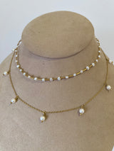 Cleo Keshi Pearl Vermeil Necklace