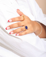 Naia Vermeil Textured Ring