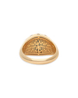 Cora Lapis Dome Vermeil Ring