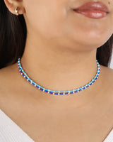 Cleo Keshi Pearl and Lapis Vermeil Necklace