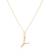 Initial Vermeil Pendant Charms