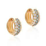 Timeless Sparkle Huggies - London Blue Topaz