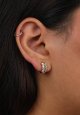 Timeless Sparkle Huggies - London Blue Topaz