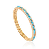 Timeless Sparkle Vermeil Bracelet - Turquoise