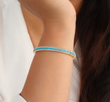 Timeless Sparkle Vermeil Bracelet - Turquoise