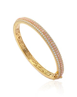 Timeless Sparkle Vermeil Bracelet - Pink Opal
