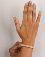 Timeless Sparkle Vermeil Bracelet - Pink Opal