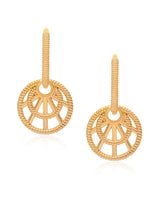 Sunrise Link Vermeil Hoops