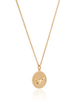 Whale Charm Vermeil Necklace