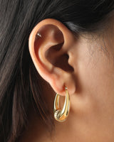 Naia Weekender Vermeil Hoops - Gold