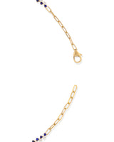 Timeless Sparkle Tennis Necklace - Lapis Lazuli