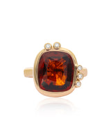 Garnet 18k Gold Ring