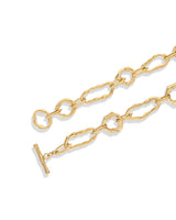 Molten Magma Link Vermeil Necklace