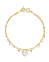 Molten Vine Moonstone Vermeil Necklace