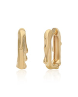 Molten Monroe Vermeil Link Hoops