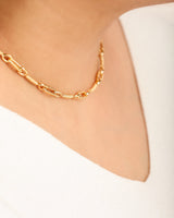 Naia Vermeil Link Necklace