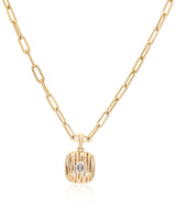 Rivulet Promise Charm Necklace