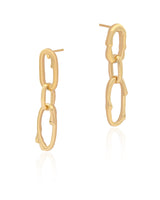 Serena Vermeil Link Earrings