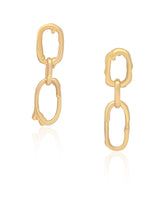Serena Vermeil Link Earrings