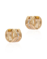 Rivulet Diamond Thread Huggies