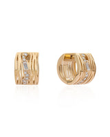 Rivulet Diamond Thread Huggies