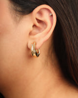 Molten Monroe Chubby Vermeil Hoops