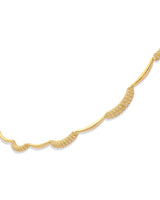 Naia Vermeil Wave Necklace