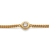 Classic 14k Gold Diamond Bracelet