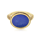 Ara Lapis Vermeil Woven Ring