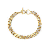 Capri Curb-Chain Vermeil Bracelet