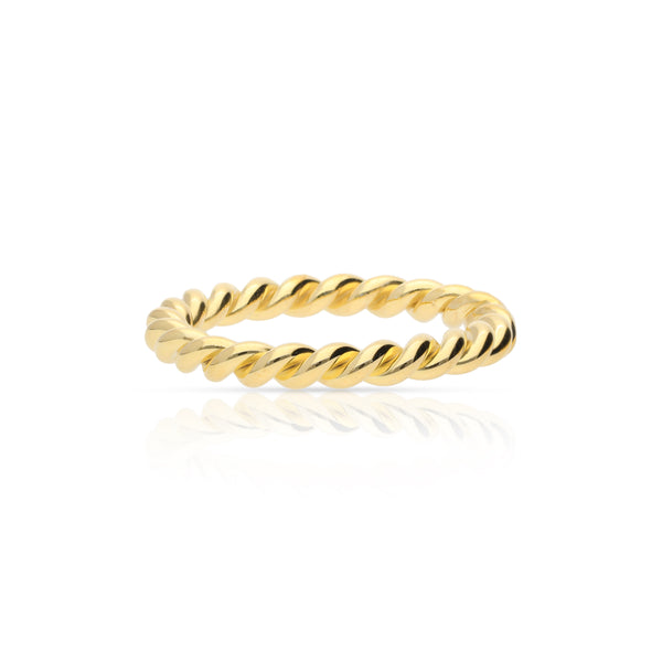 Sofia Twisted Wire Rings - Chunky