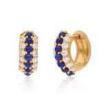 Timeless Sparkle Huggies - Lapis