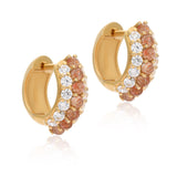 Timeless Sparkle Huggies - Sunstone