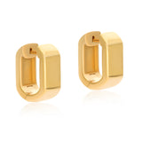 Chubby Link Vermeil Hoops