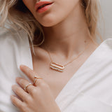 Terra Pearl Fringe Necklace