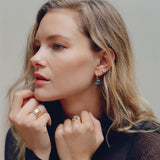 Gaia Textured 14k Gold Band