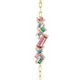 Ethereal Jewels Multi-Baguette 14k Gold Bracelet