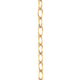 Oval Links Vermeil Gold Bracelet