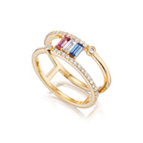 Ethereal Dew Diamond 14k Gold Ring