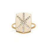 Starburst Signet Ring