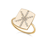 Starburst Signet Ring