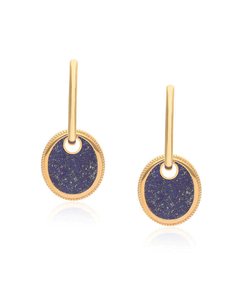 Ara Lapis Vermeil Hoops