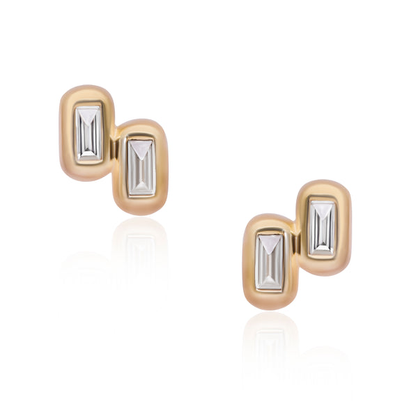 Ethereal Caress Duo - Diamond Studs