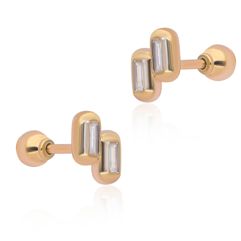 Ethereal Caress Duo - Diamond Studs