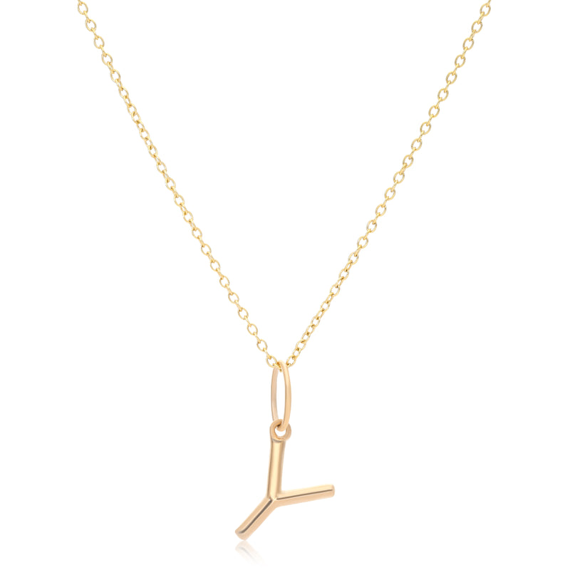 Initial Vermeil Pendant Charms