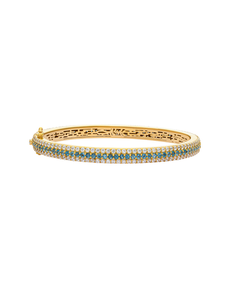 Timeless Sparkle Vermeil Bracelet - London Blue Topaz