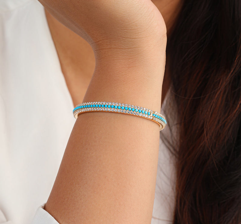 Summer Sparkle Bracelet - Turquoise